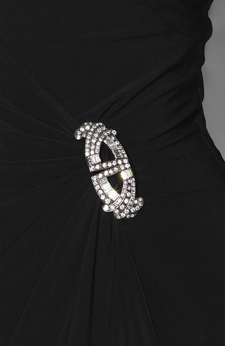 Lauren Ralph Lauren One Shoulder Matte Jersey Gown, Main, color, 