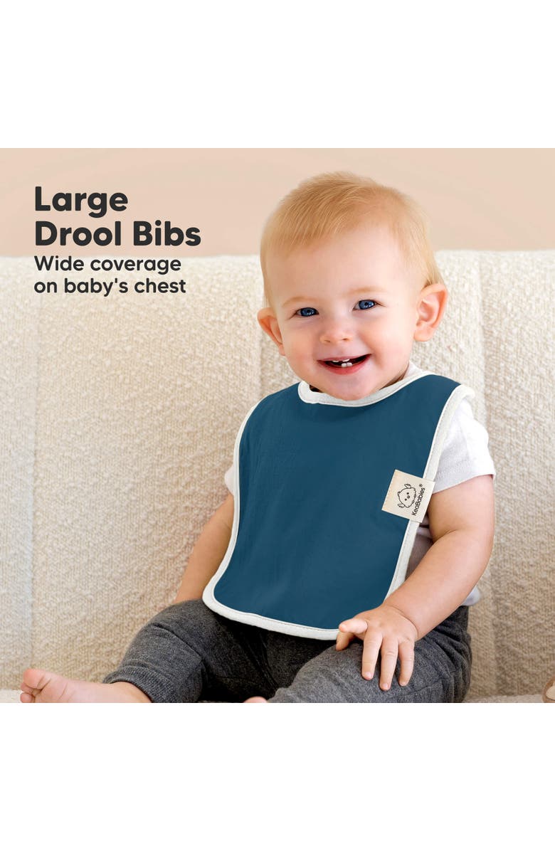 KeaBabies 8-Pack Coast Drool Bibs, Alternate, color, Crossroads
