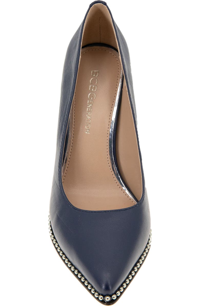 BCBGeneration Holli Pointed Toe Pump, Alternate, color, Dark Ink