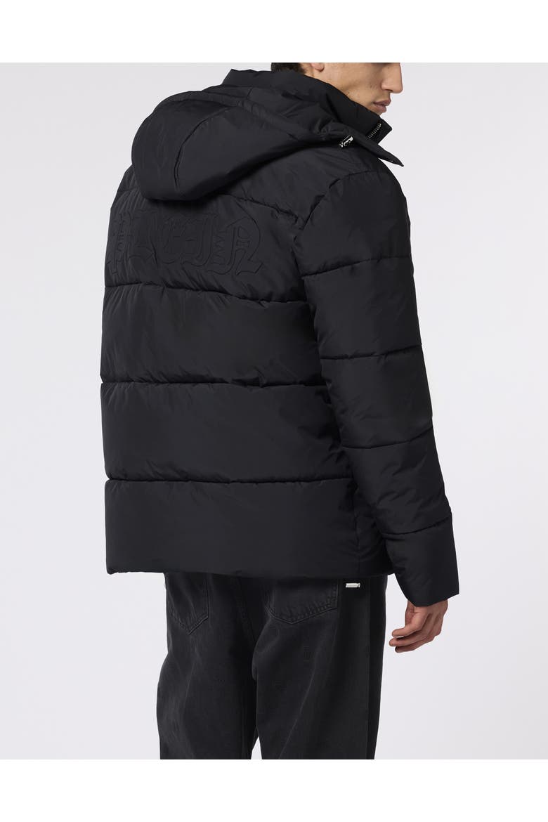 Nylon Jacket Gothic Plein Men, Alternate, color, black