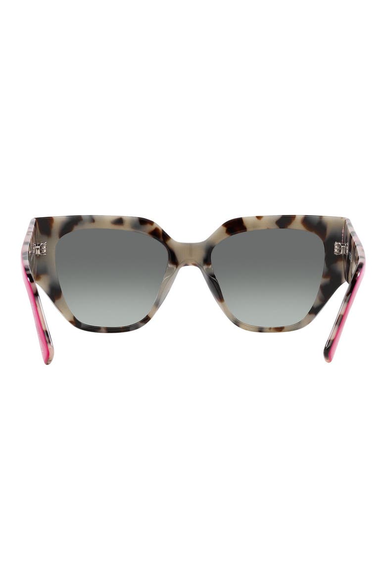 52mm Gradient Irregular Sunglasses, Alternate, color, GRADIENT GREY