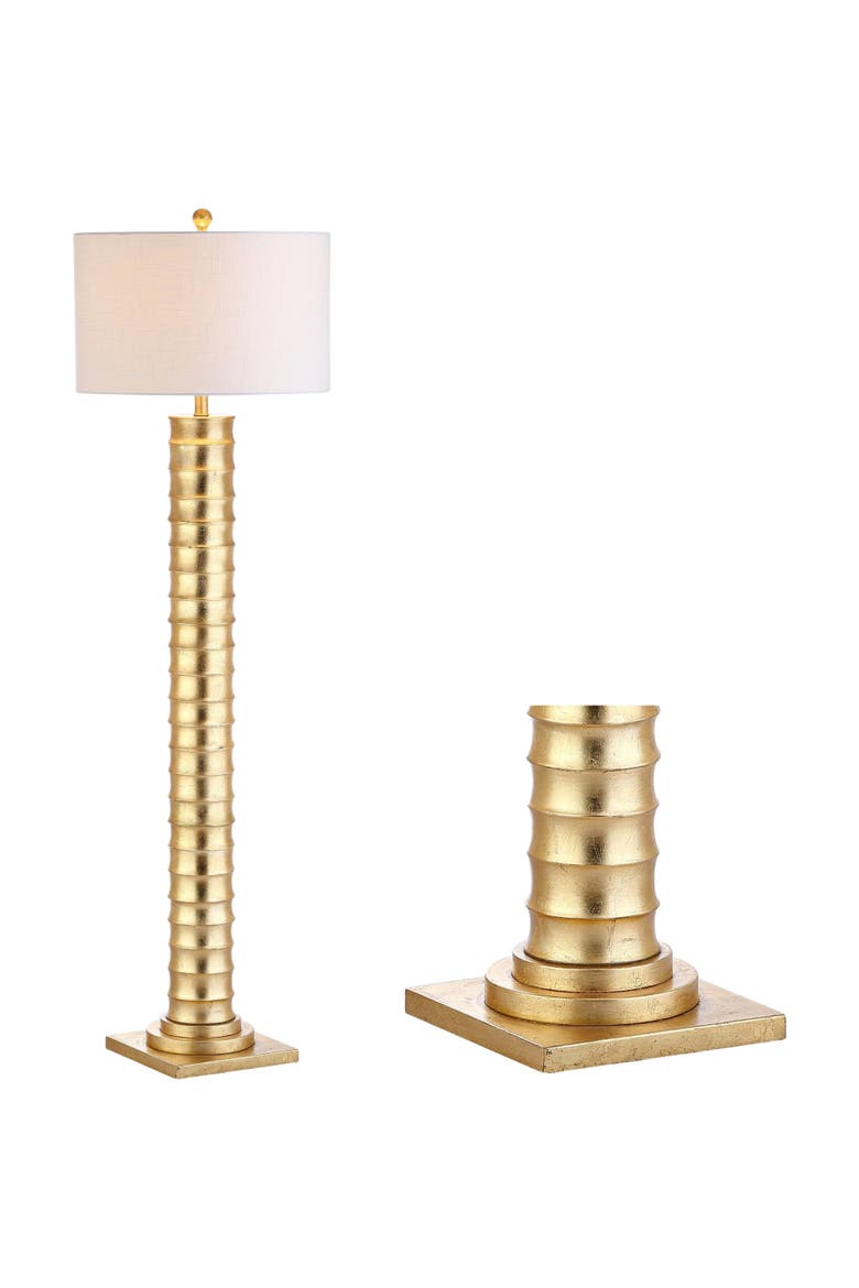 Serena 63" Metal LED Floor Lamp, Gold Painting, Main, color, Gold Painting