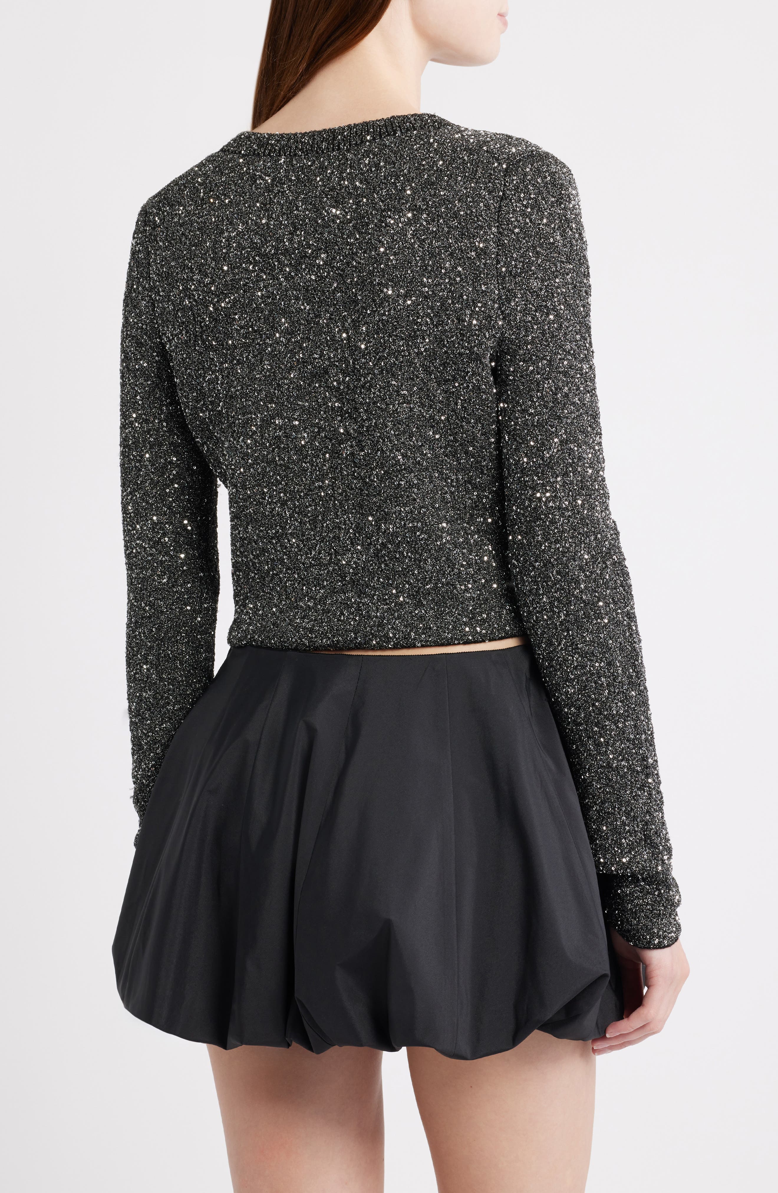 Ferra Embellished Crop Cardigan - image 2