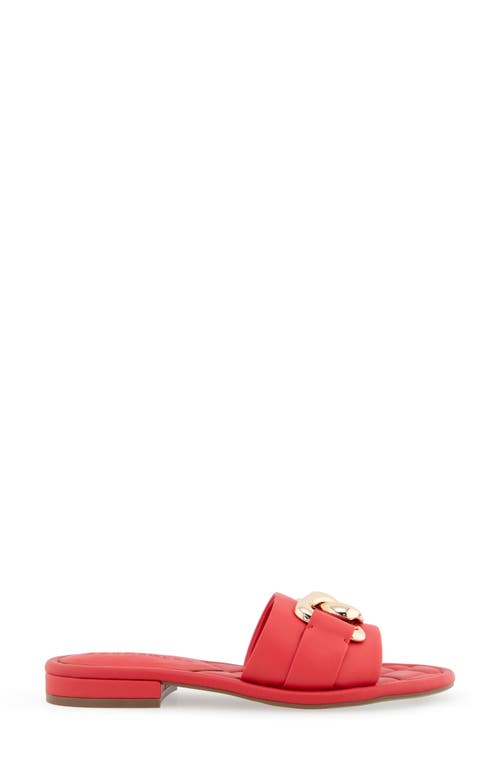 AEROSOLES AEROSOLES BIG CHARM LINK SLIDE SANDAL