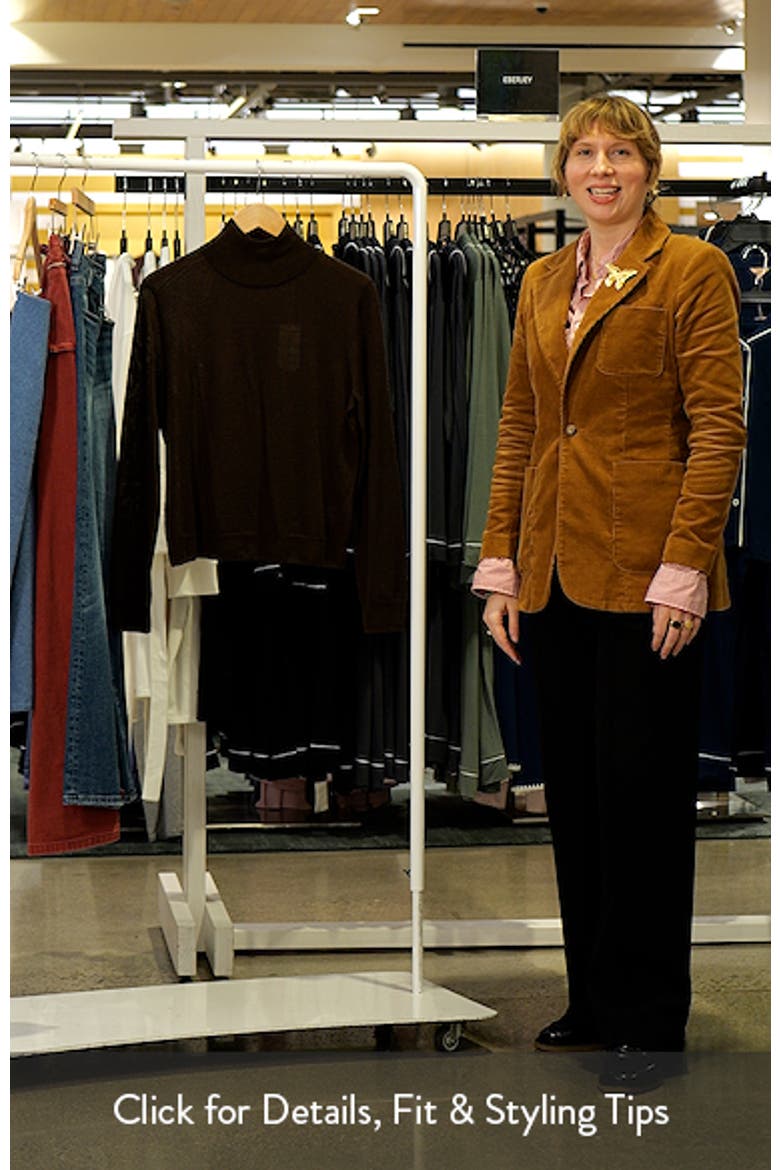 Silk & Cashmere Turtleneck Sweater video