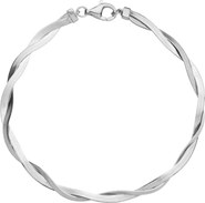 Aurate New York Herringbone Twist Bracelet