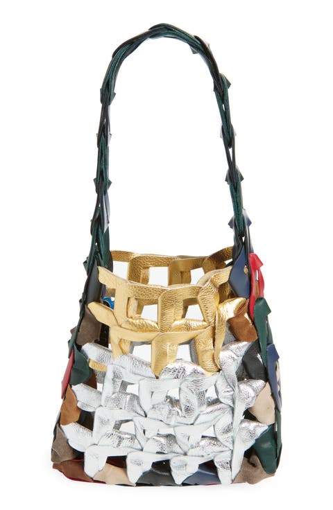 Links Leather Shoulder Bag