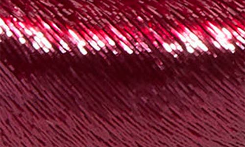 Lele Sadoughi Charlotte Liquid Velvet Headband In Red