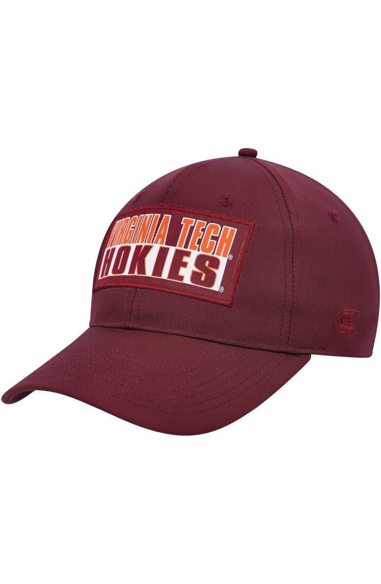 COLOSSEUM Men's Colosseum  Maroon Virginia Tech Hokies Positraction Snapback Hat, Main, color, Maroon