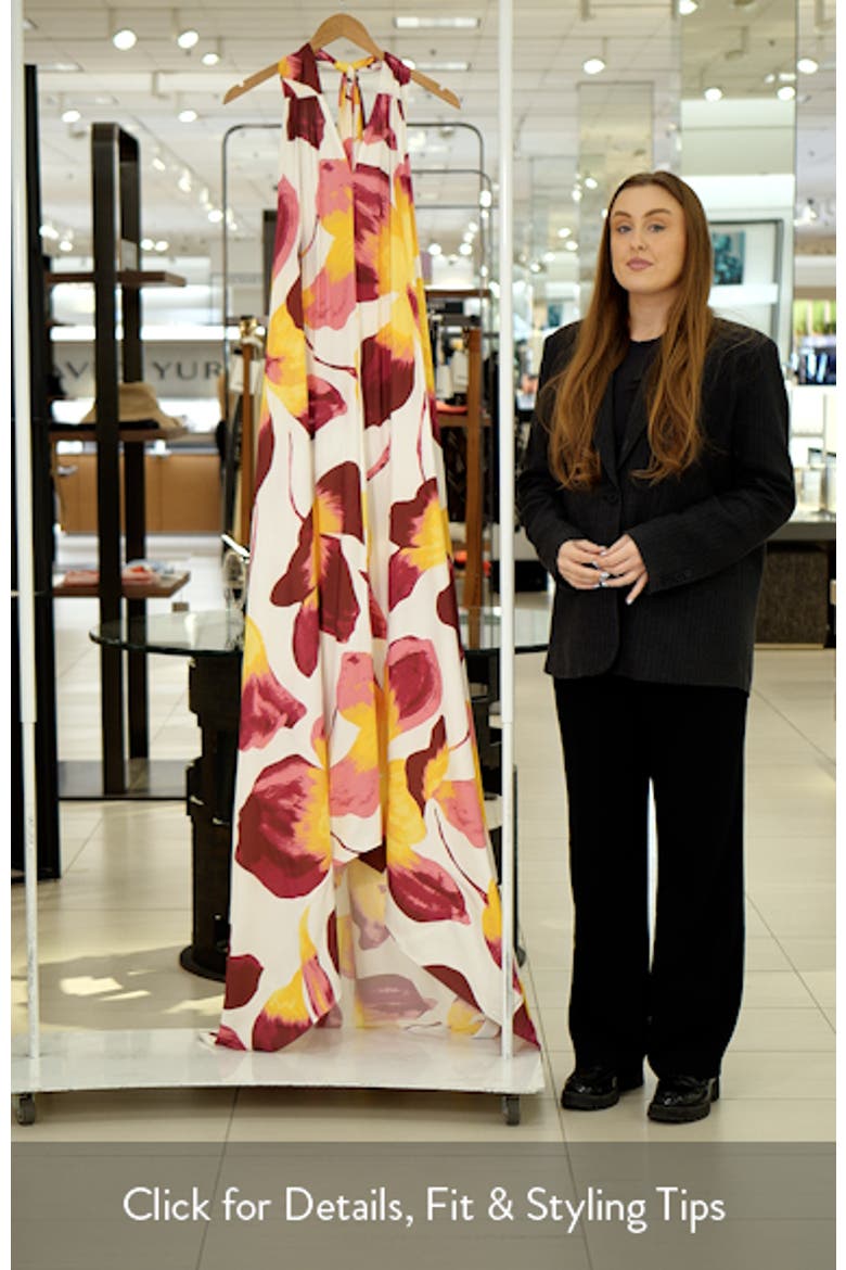 Tamsin Halter Maxi Dress video