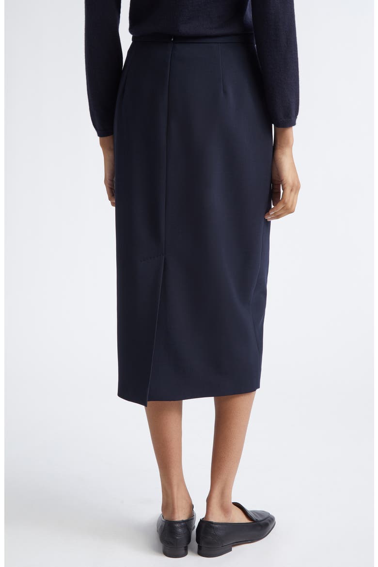Otre Stretch Wool Midi Skirt, Alternate, color, ULTRAMARINE
