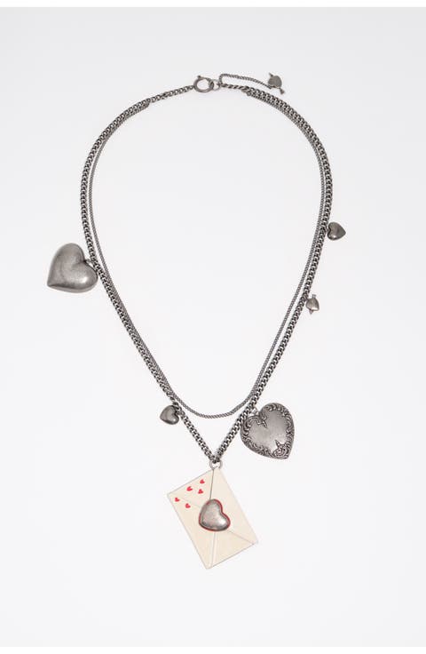 Aged Love Letter Necklace