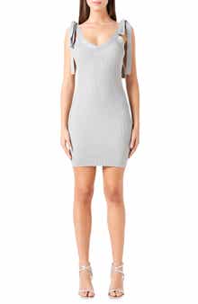 Ribbed Body-Con Minidress