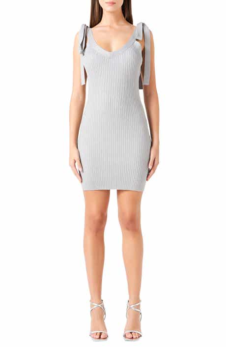Endless Rose Ribbed Body-Con Minidress