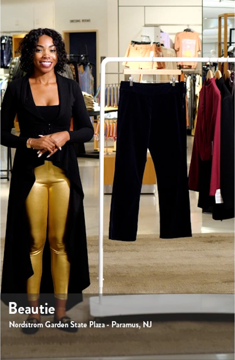 In My Feelings Stretch Velveteen Crop Bootcut Jeans, sales video thumbnail