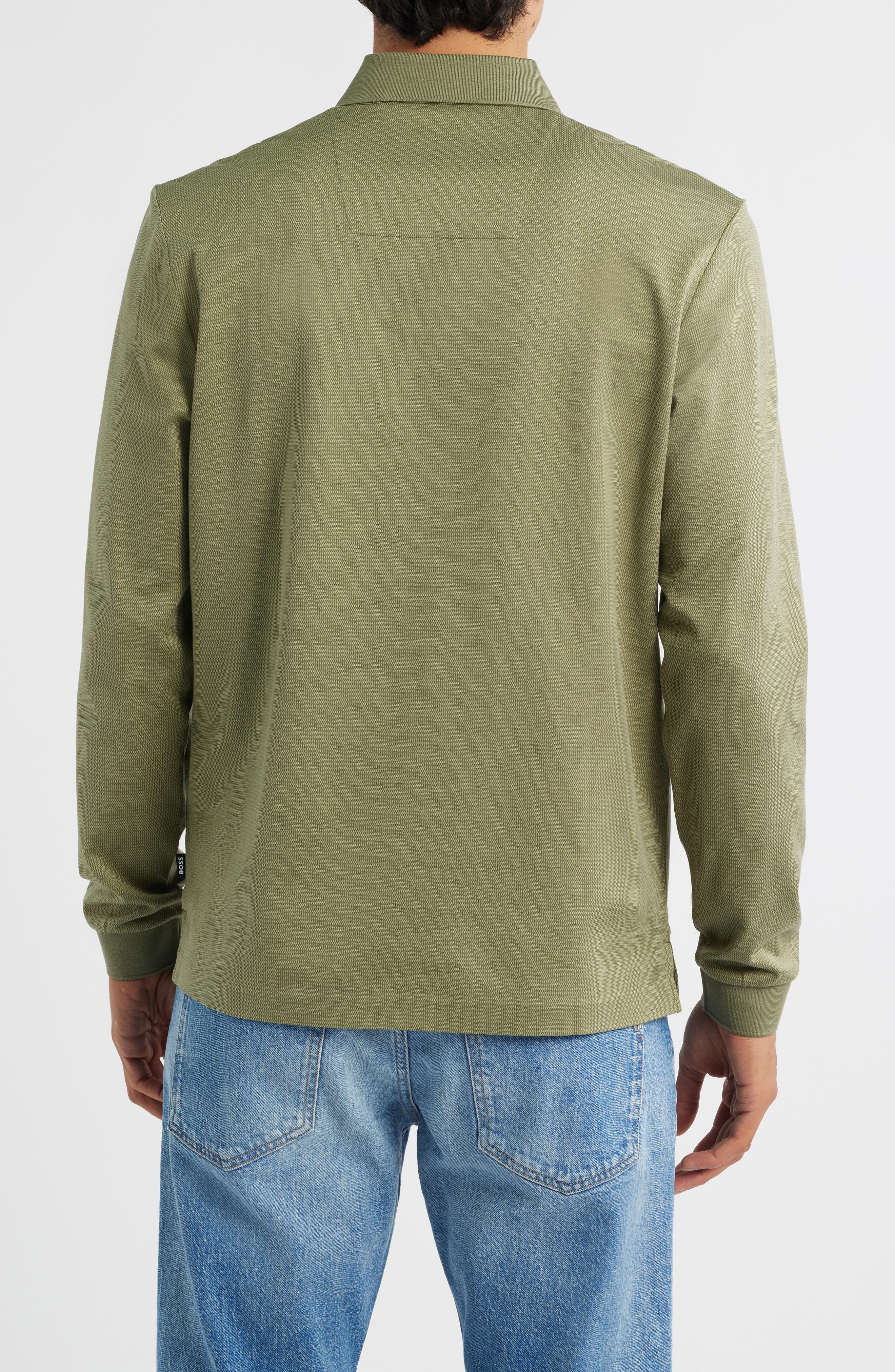 Pado Long Sleeve Cotton Polo - image 2