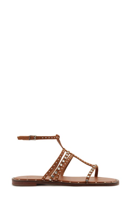 SCHUTZ SCHUTZ ISIDORA STUDDED ANKLE STRAP SANDAL 
