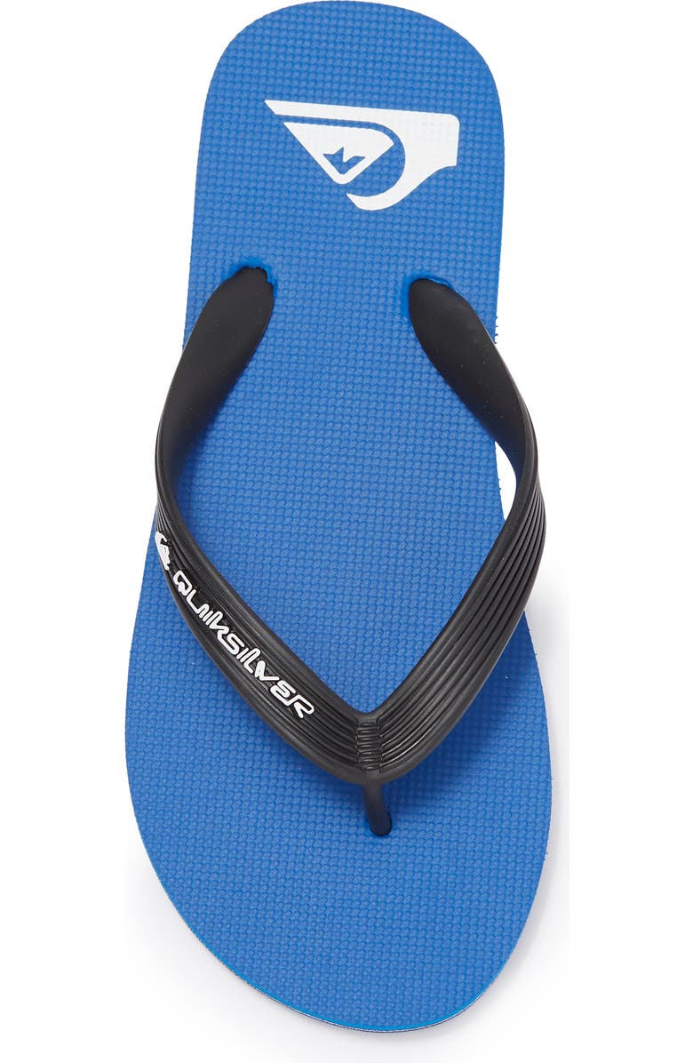 Quiksilver Kids' Molokai Flip Flop, Alternate, color, Blue