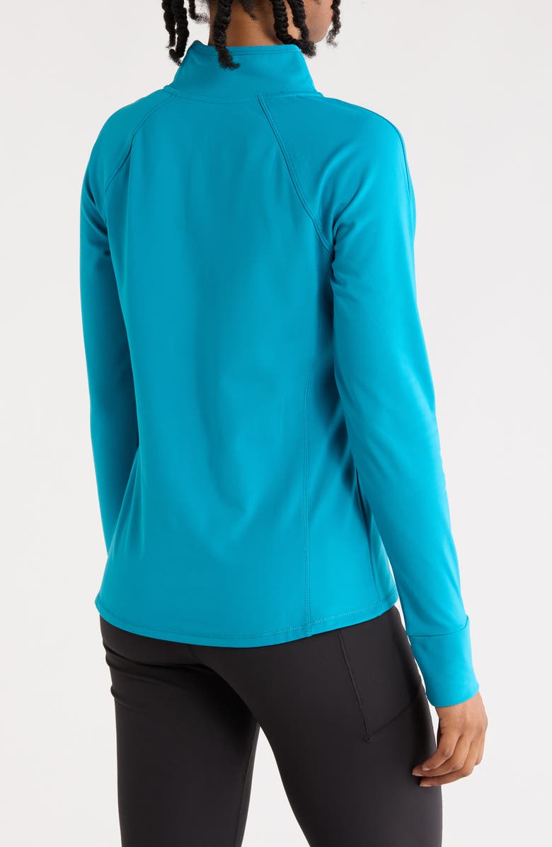 LAYER 8 Northbound Cold Gear Quarter Zip Pullover, Alternate, color, High Sea