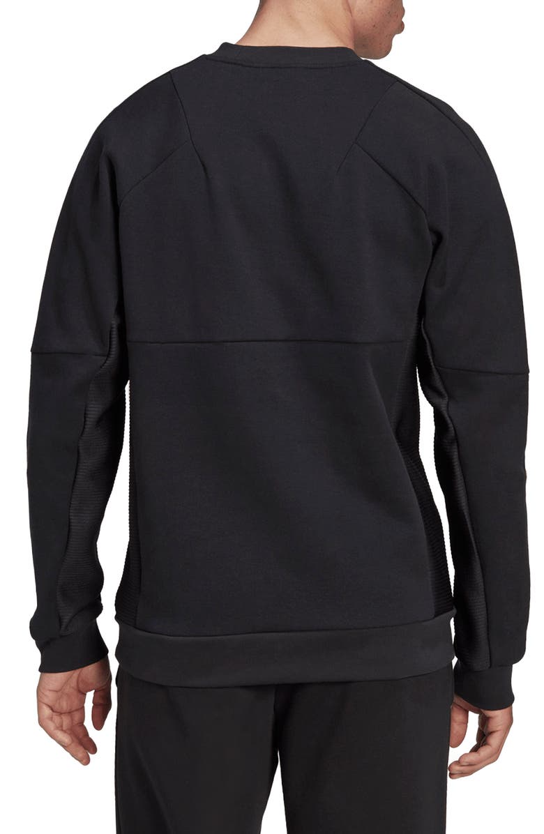 adidas Designed for Gameday Crewneck Sweatshirt, Alternate, color,