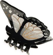 Solar Eclipse Monarch Hair Claw Clip