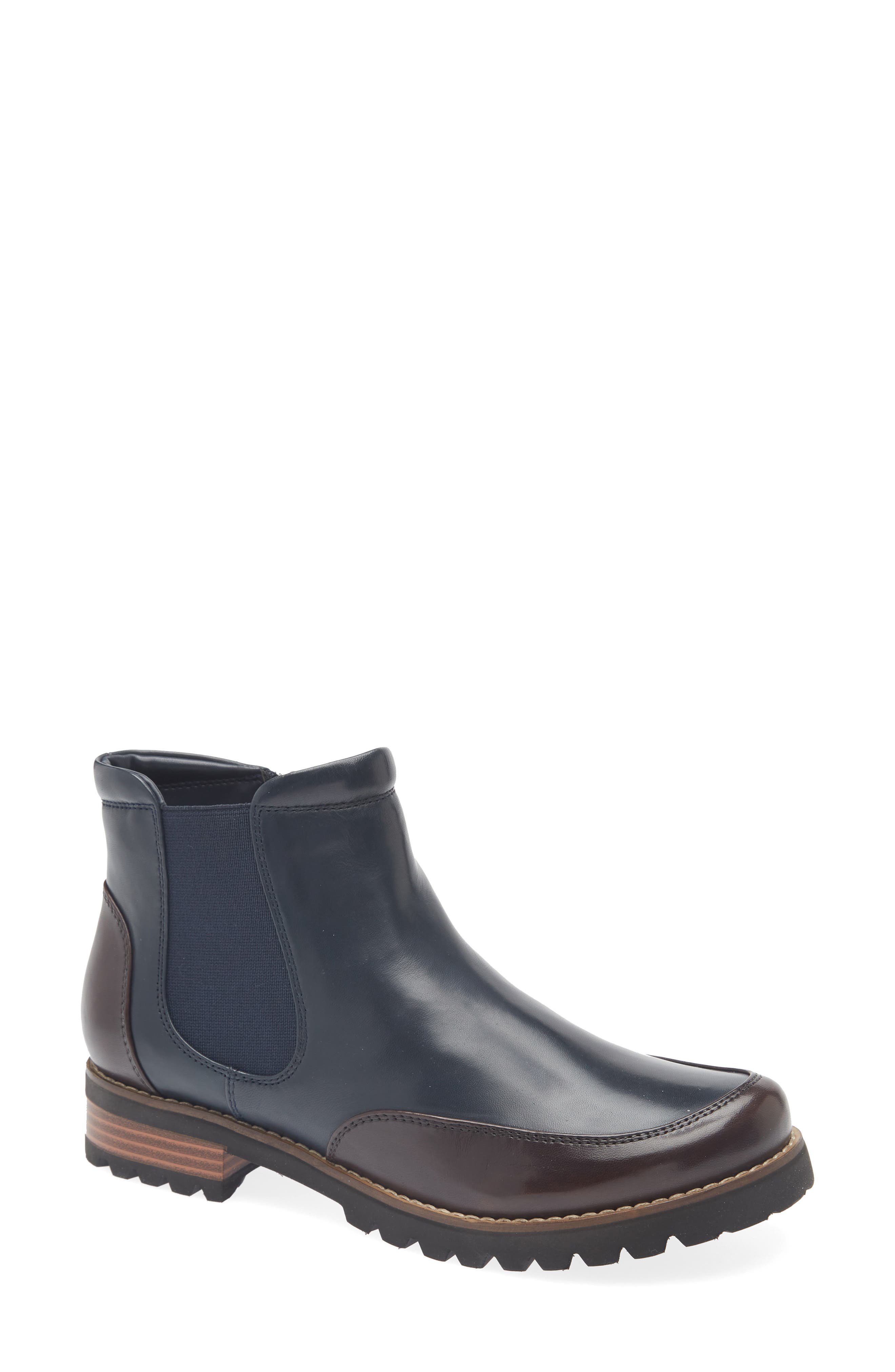 Regarde Le Ciel Layla Lug Sole Chelsea Boot in Glove Tdm/Navy 