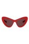  Shiny Red / Brown