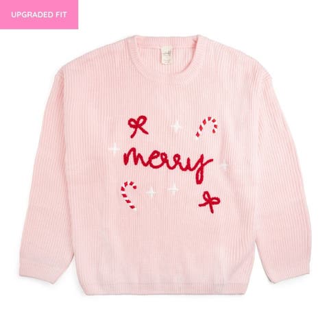 Merry Bows Christmas Knit Women's Sweater