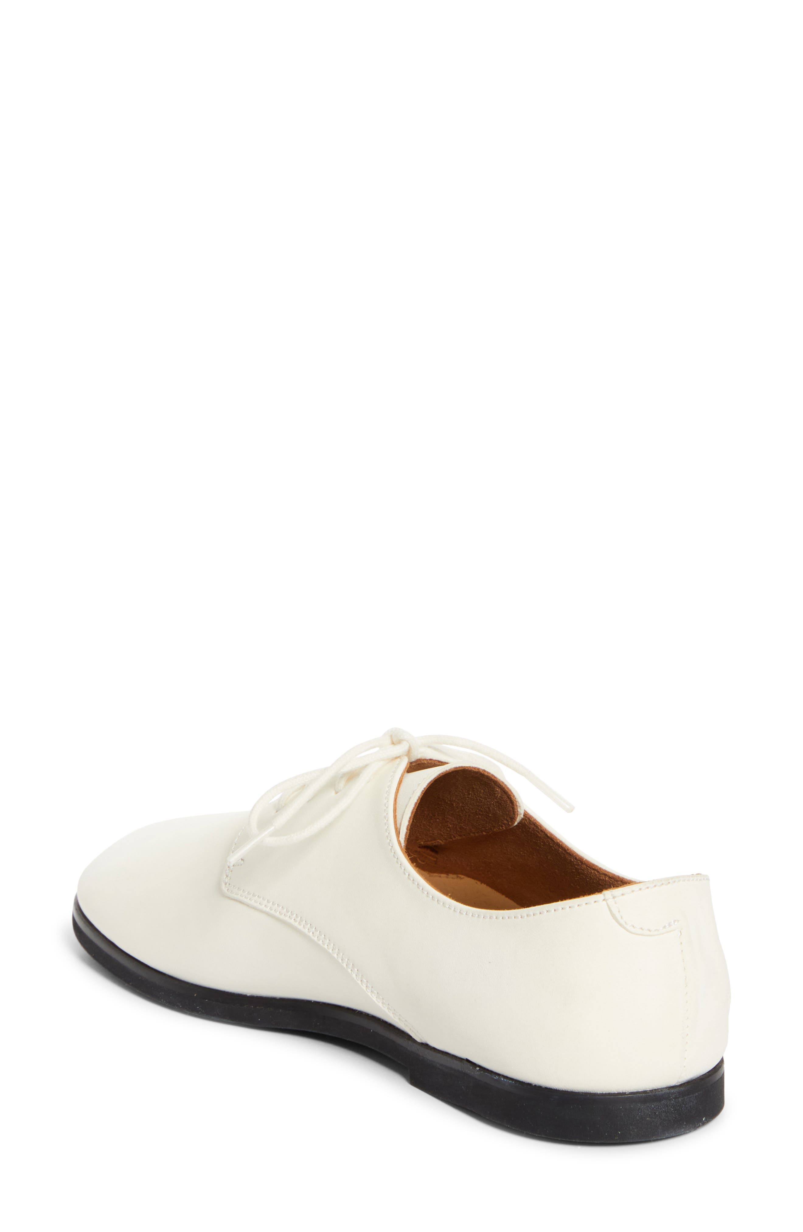 Common Projects Soft Plain Toe Derby, Alternate, color, 4102 Off White