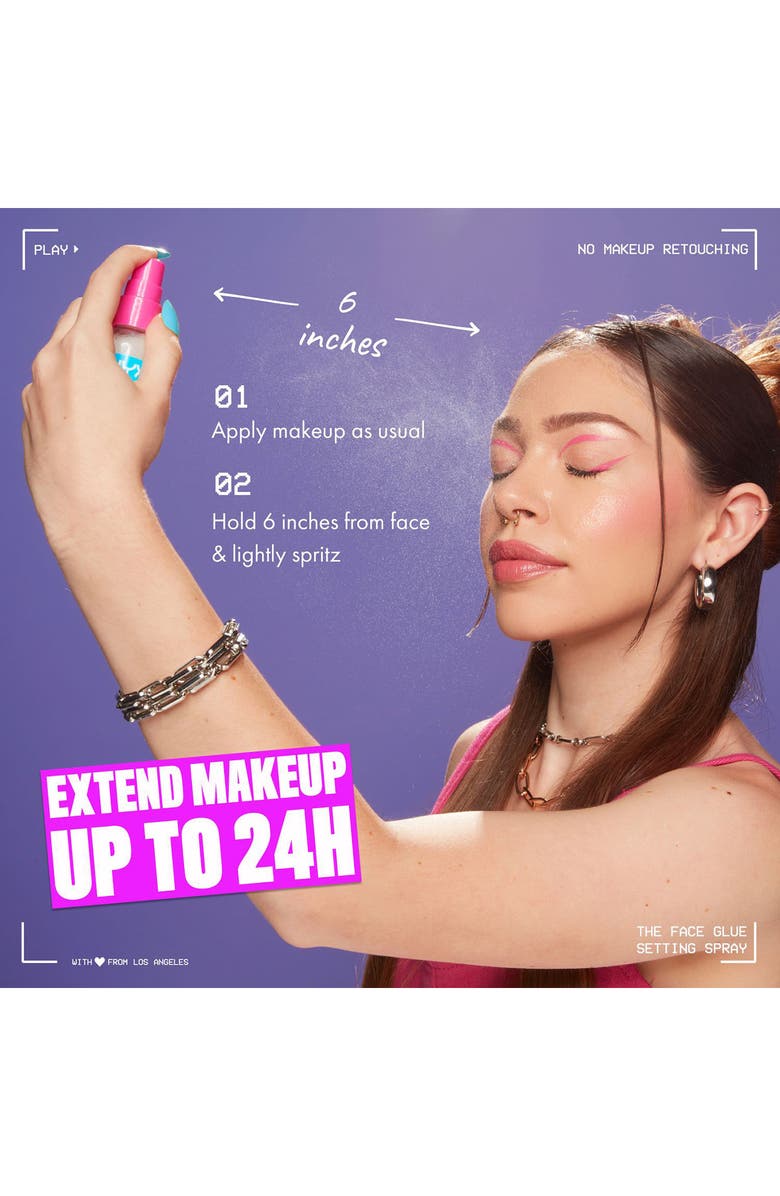 NYX PROFESSIONAL MAKEUP The Face Glue Setting Spray, Alternate, color, No Shade