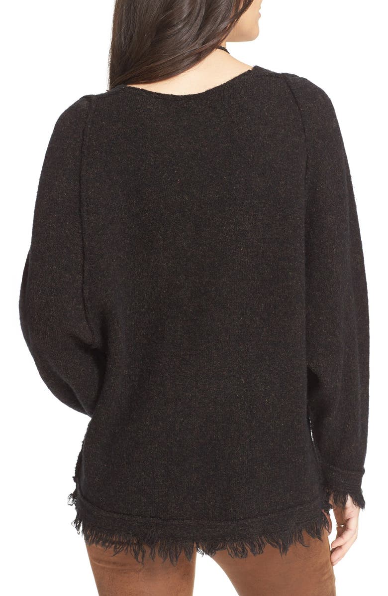 Free People Irresistible Fringe Trim Sweater, Alternate, color, 