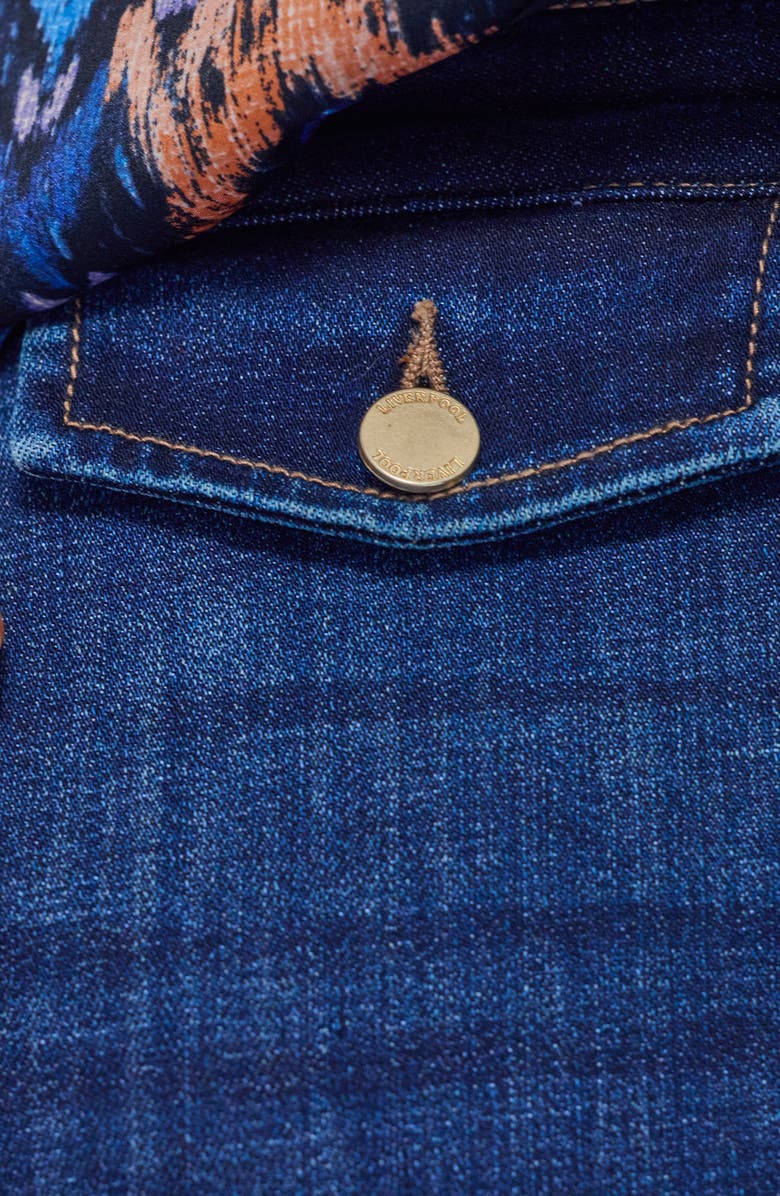 Liverpool Los Angeles Stride High Waist Crop Wide Leg Jeans, Alternate, color, Albany