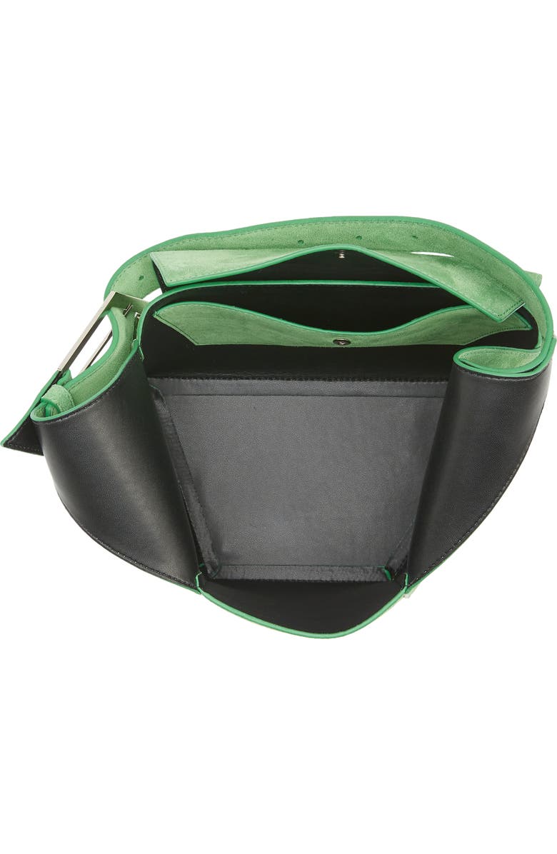 The Attico 6 PM Suede Bucket Bag, Alternate, color,