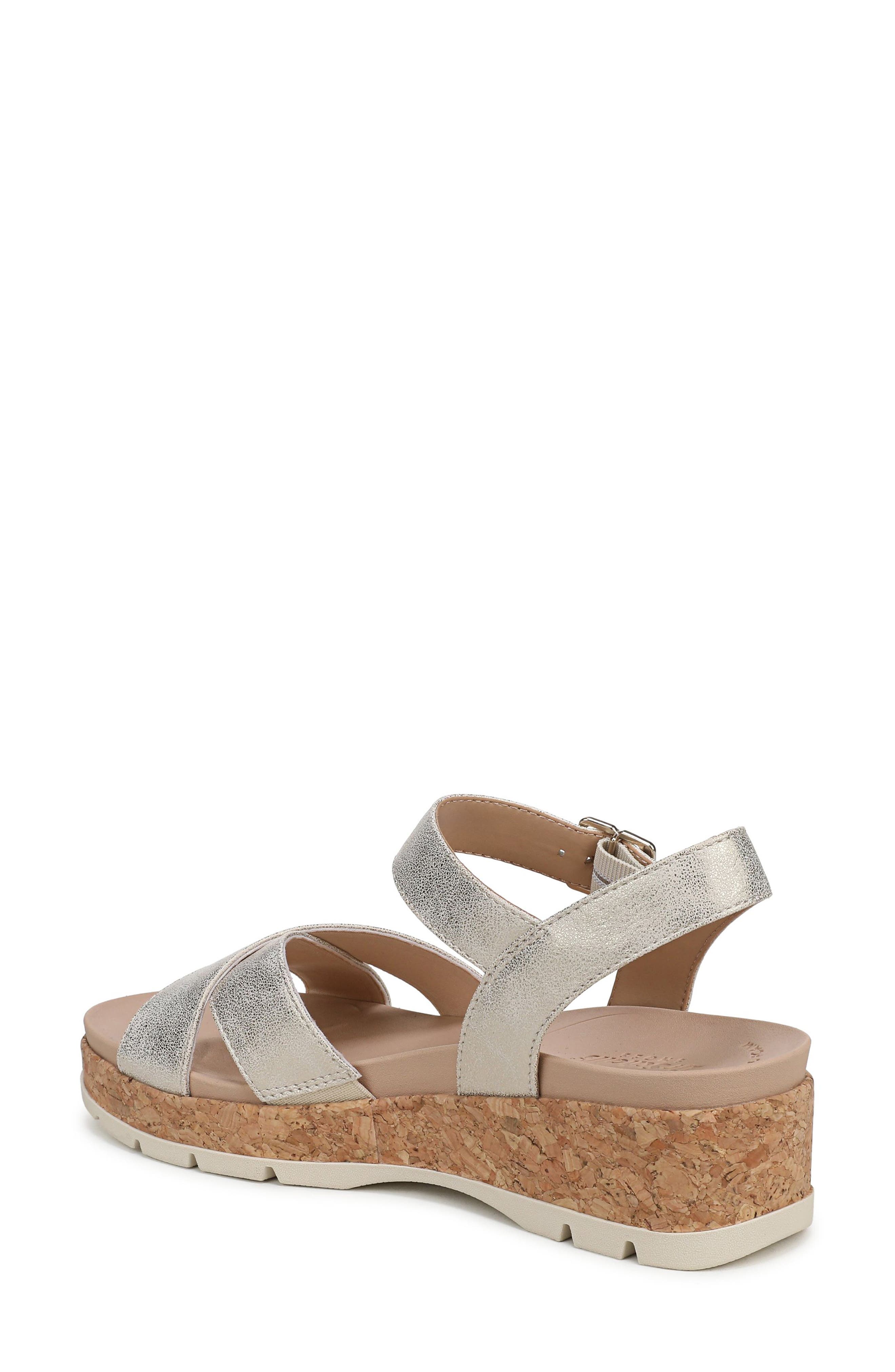 Free Love Ankle Strap Platform Slide Sandal, Alternate, color, TAUPE