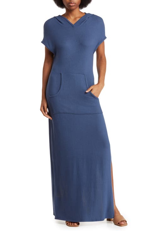 Short Sleeve Hoodie Dress