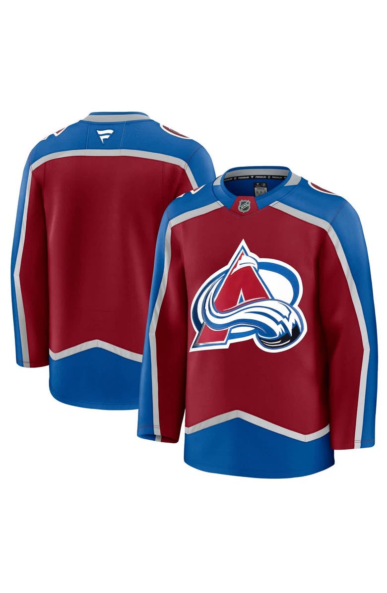 FANATICS Men's Fanatics Burgundy Colorado Avalanche Home Premium Jersey, Main, color, Burgundy