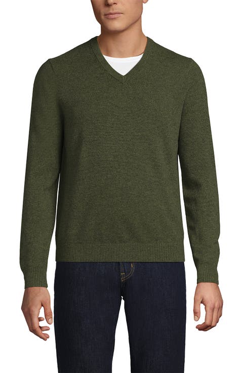 Fine Gauge Cashmere V-neck Sweater