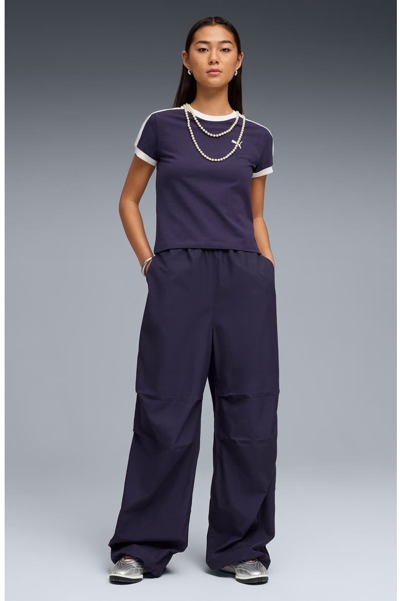 T7 Slim Fit T-Shirt, Alternate, color, DEEP PLUM