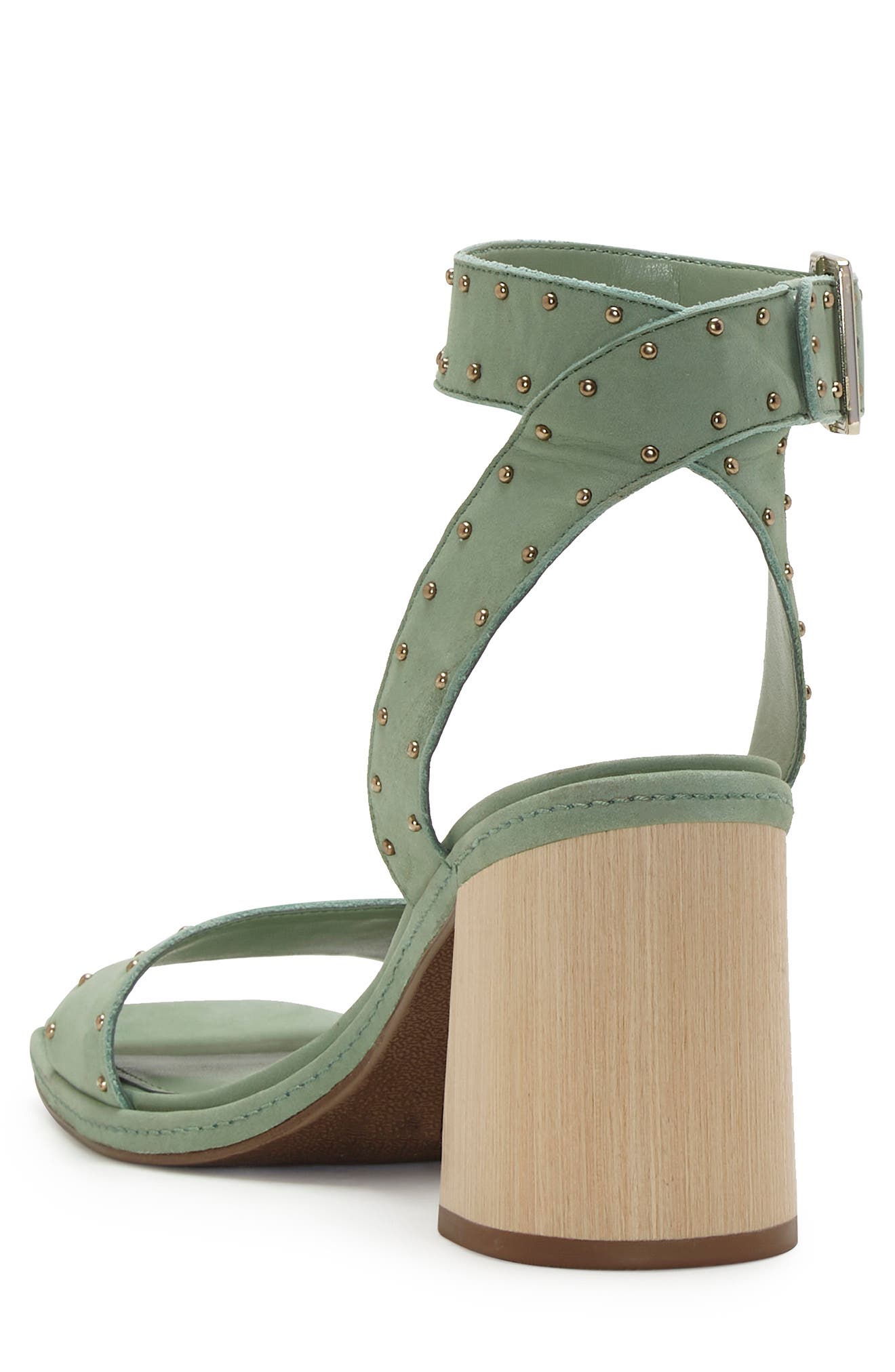 Shyremin Ankle Strap Sandal, Alternate, color, GREEN ASH