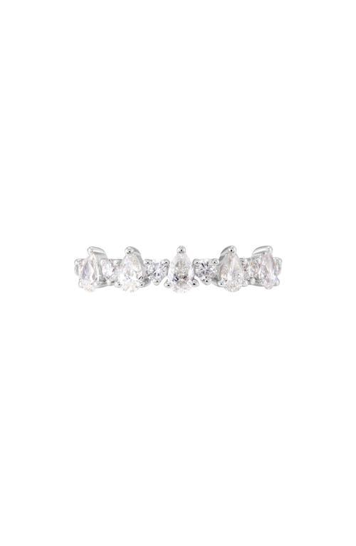 Frankie & Zoe Diamond Band Ring In Gold