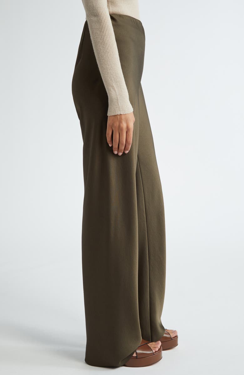 Fluid High Waist Straight Leg Pants