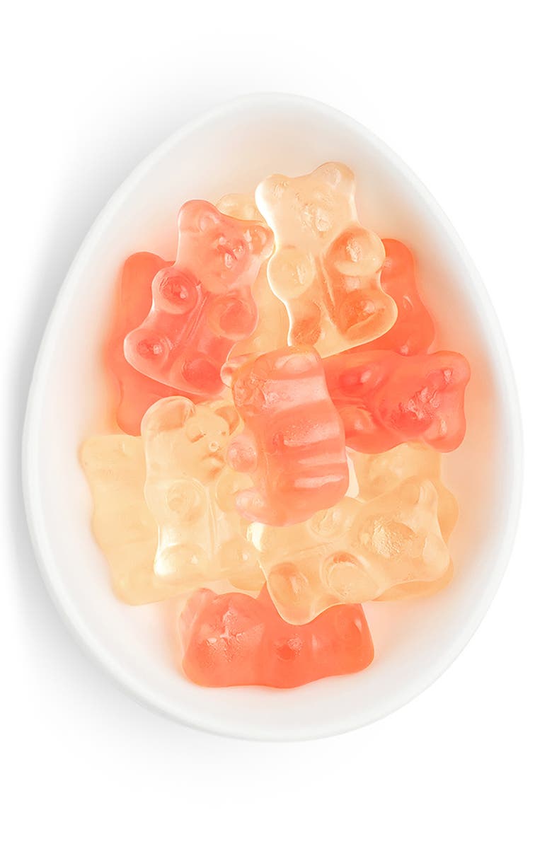 sugarfina Champagne Bears Small Candy Cube, Alternate, color, 