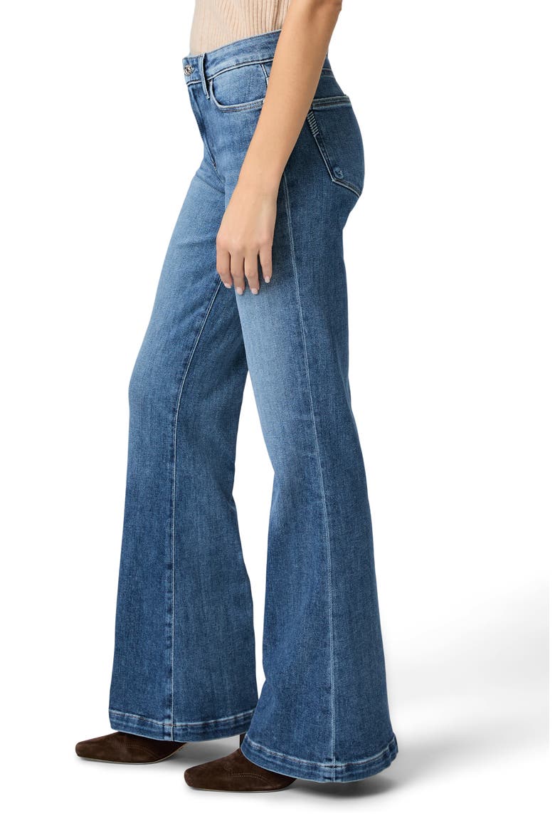 Genevieve High Waist Bootcut Jeans, Alternate, color, BOOKSHELF