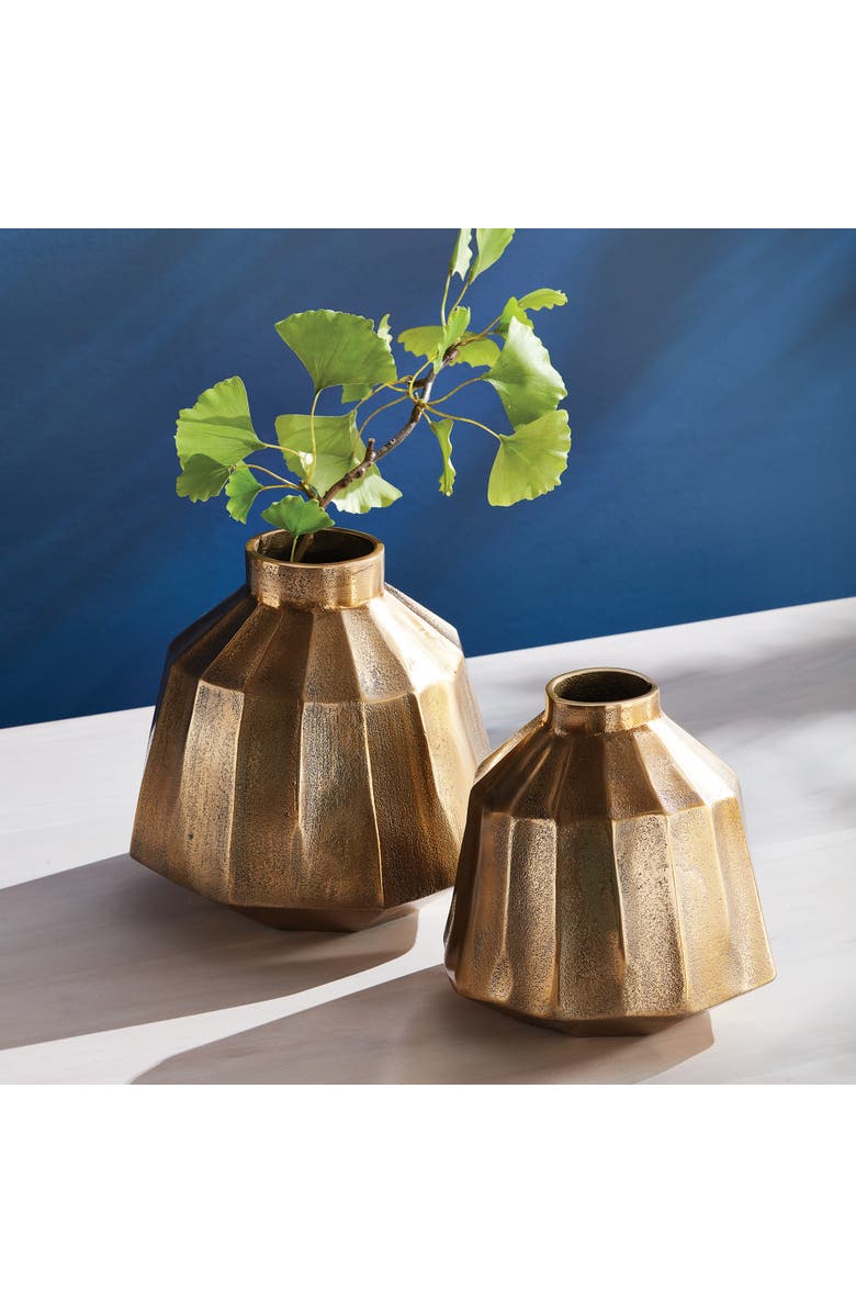 Napa Home & Garden Emery Vase Large, Alternate, color, Gold