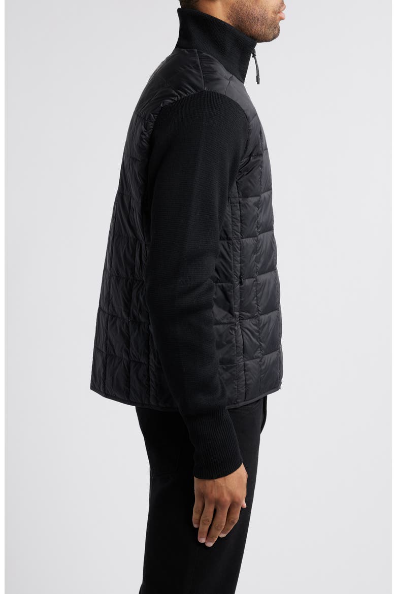 Mixed Media 800 Fill Power Down Jacket, Alternate, color, BLACK