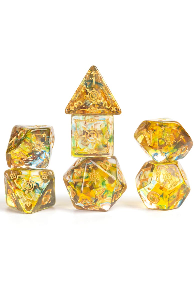 D&D Adventure Dice, 16 Pieces, Alternate, color, Multicolored