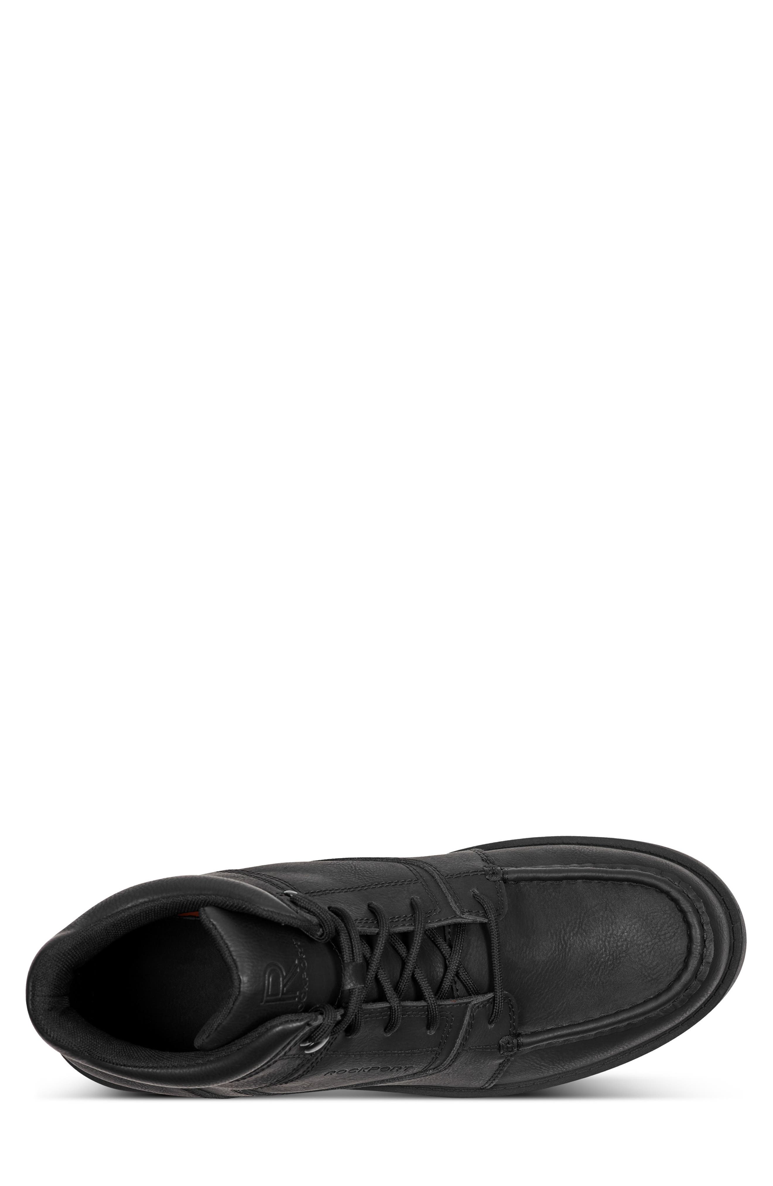 Rockport Umber Waterproof Boot, Alternate, color, Black Nubuck