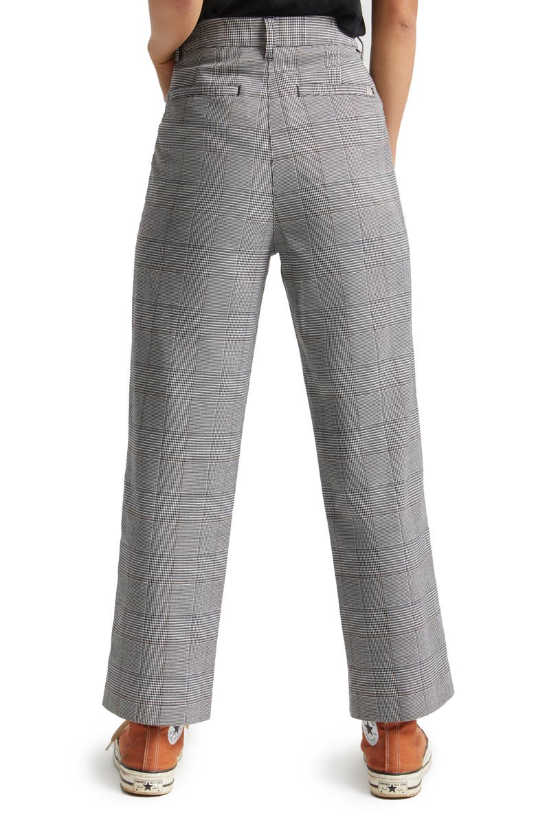 Brixton Thurston Plaid Straight Leg Pants, Alternate, color, 