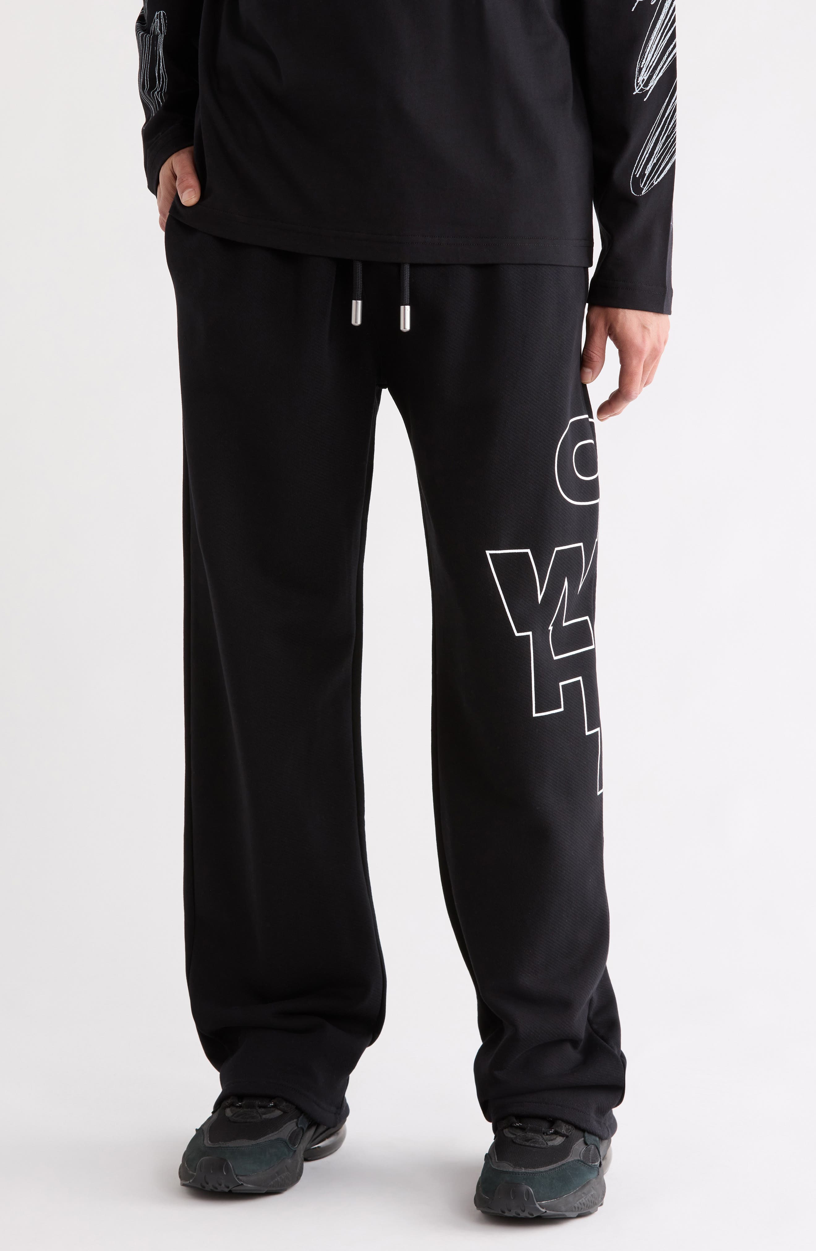 Off-White Outline Arrow Sweatpants