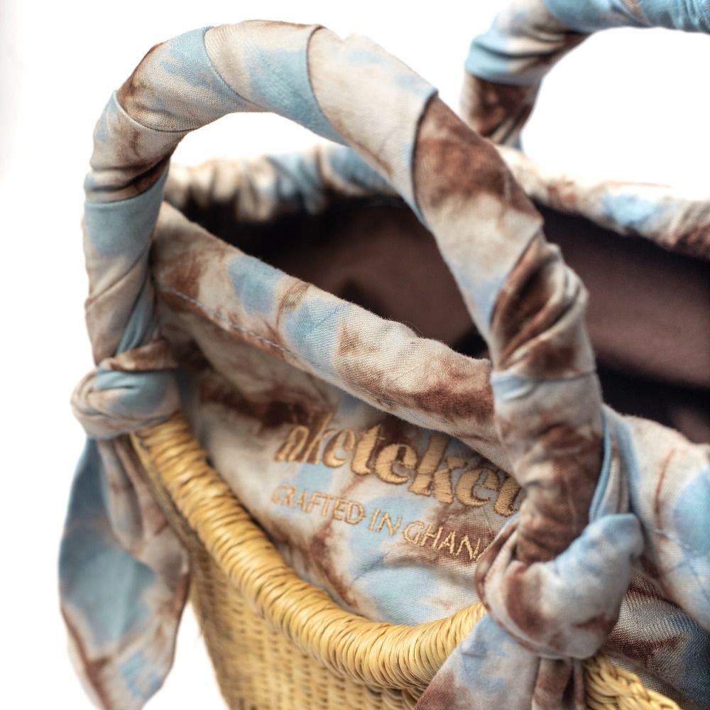 Aketekete Butterfly Bag Small, Alternate, color, Natural W/ Light Blue